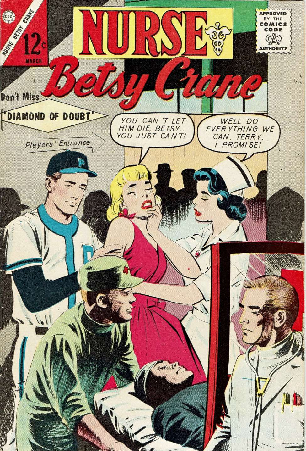 Comic Book Cover For Nurse Betsy Crane 21