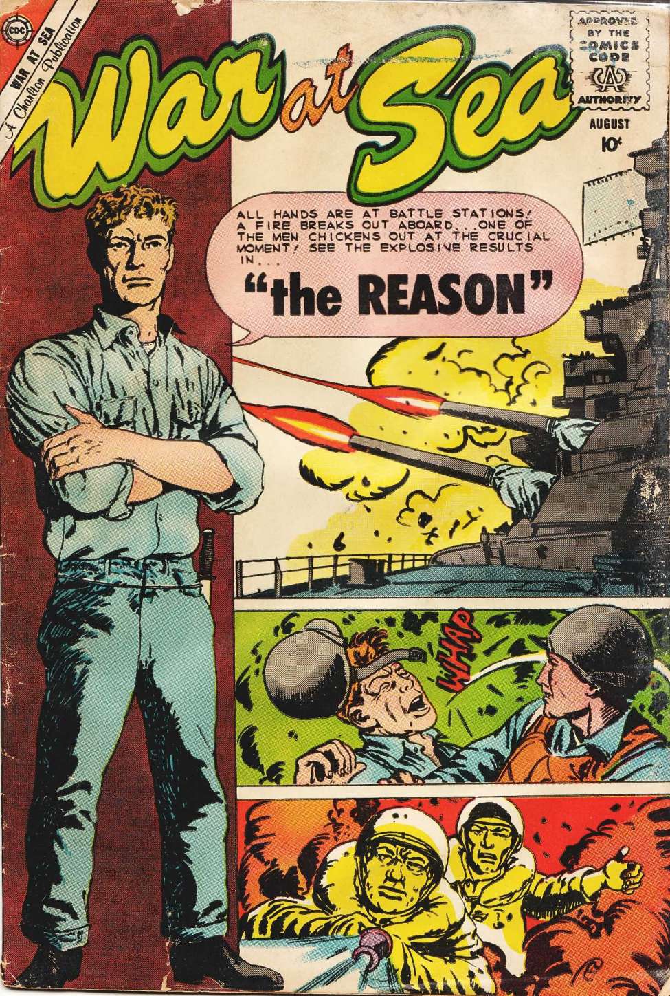Comic Book Cover For War at Sea 37