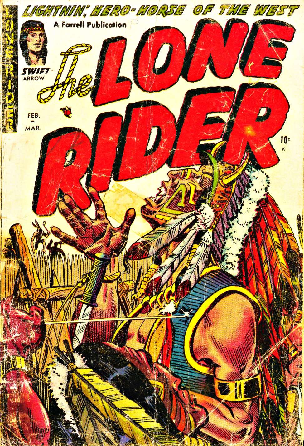 Book Cover For The Lone Rider 18 - Version 2