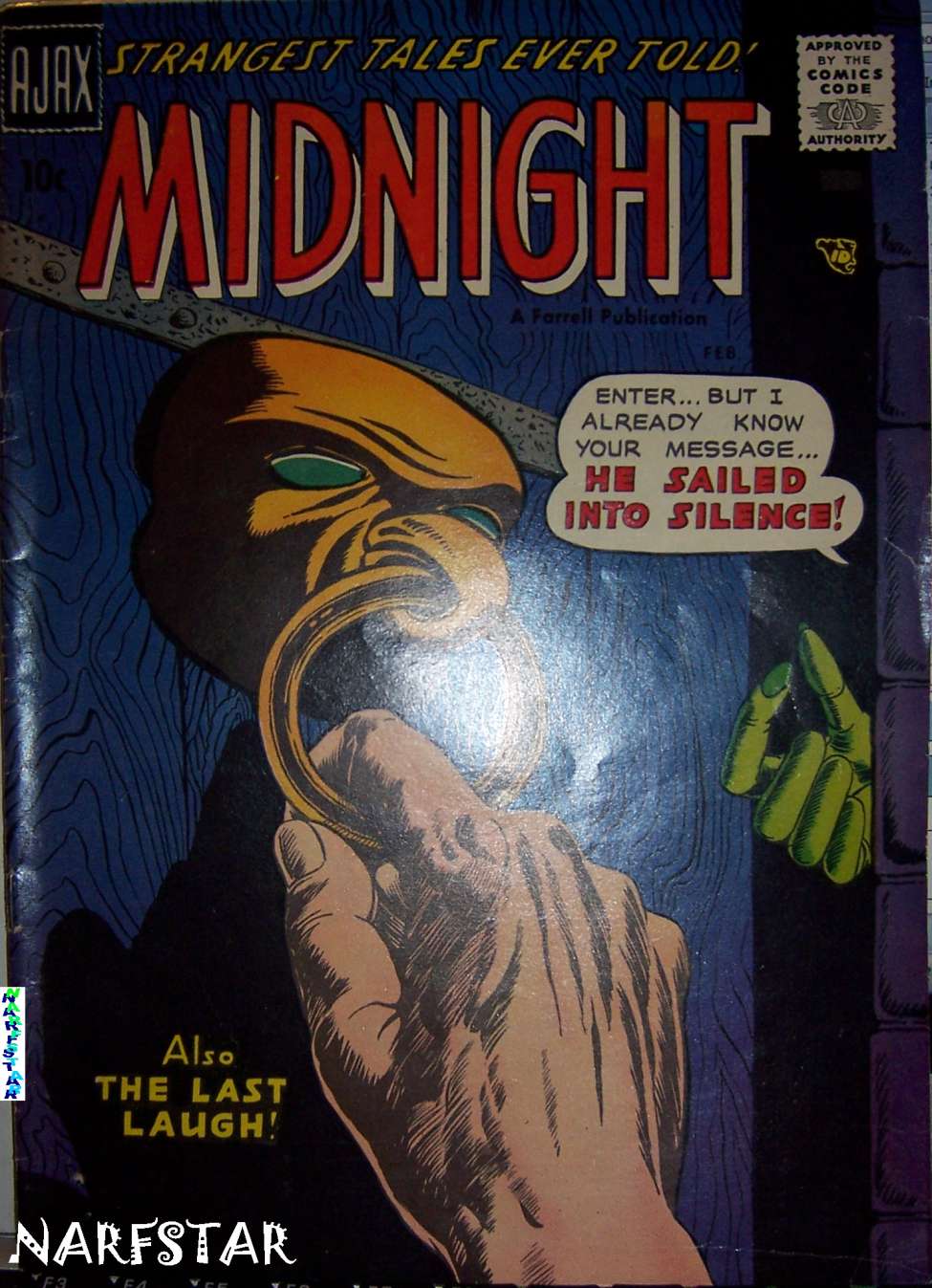 Comic Book Cover For Midnight 5 - Version 1