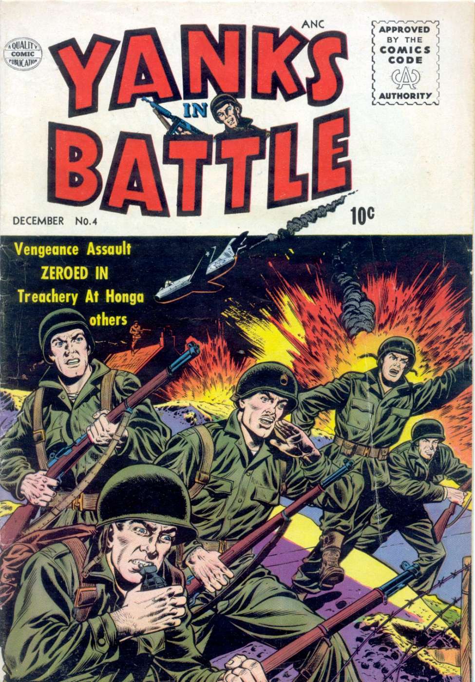 Book Cover For Yanks In Battle 4