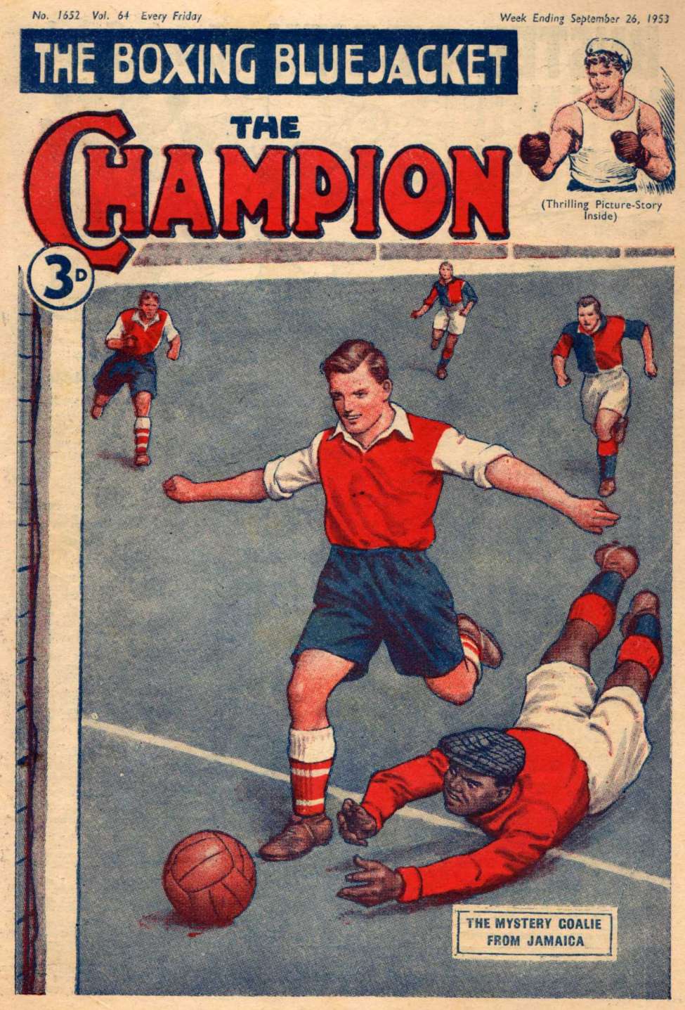 Comic Book Cover For The Champion 1652