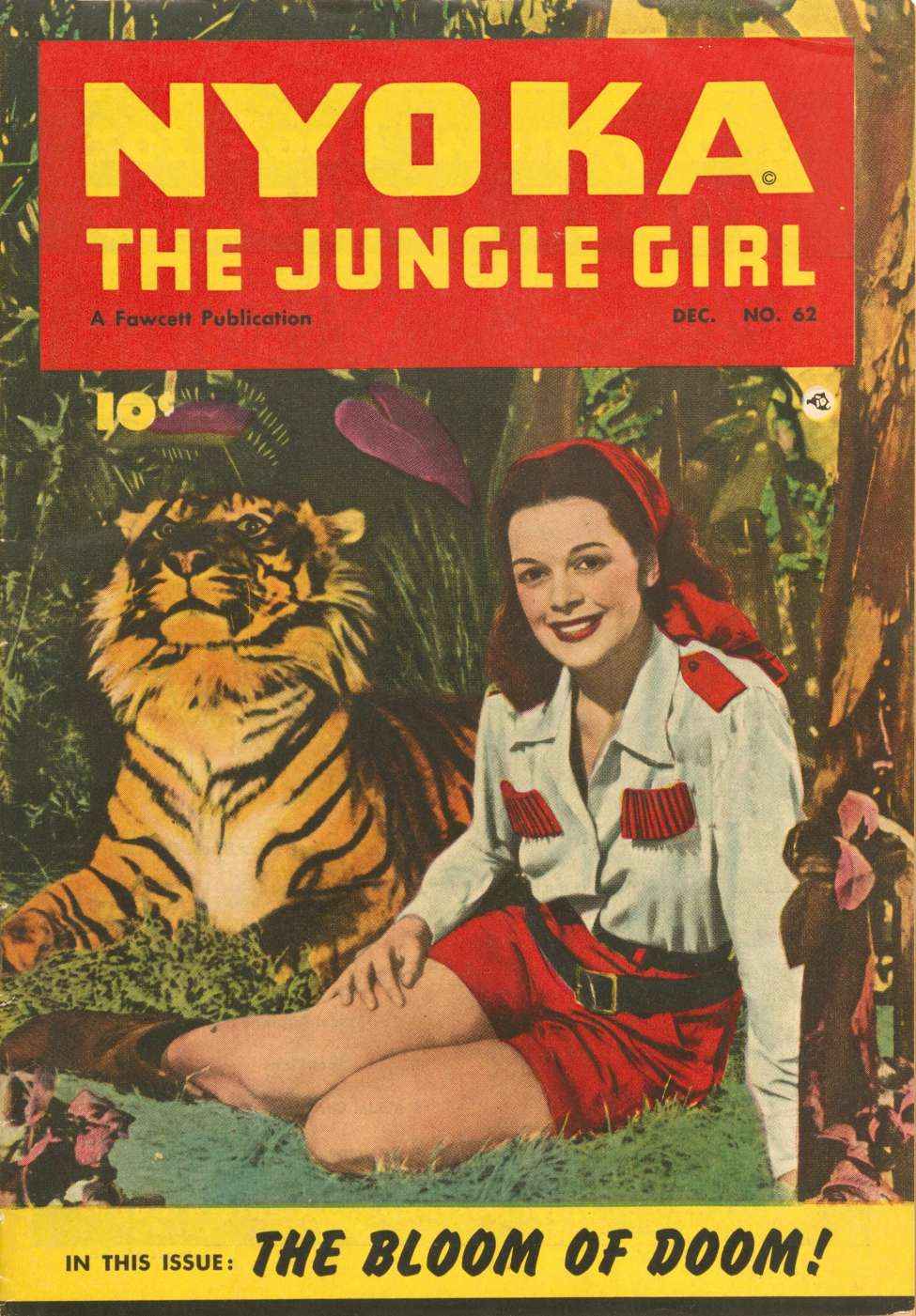 Book Cover For Nyoka the Jungle Girl 62 - Version 2