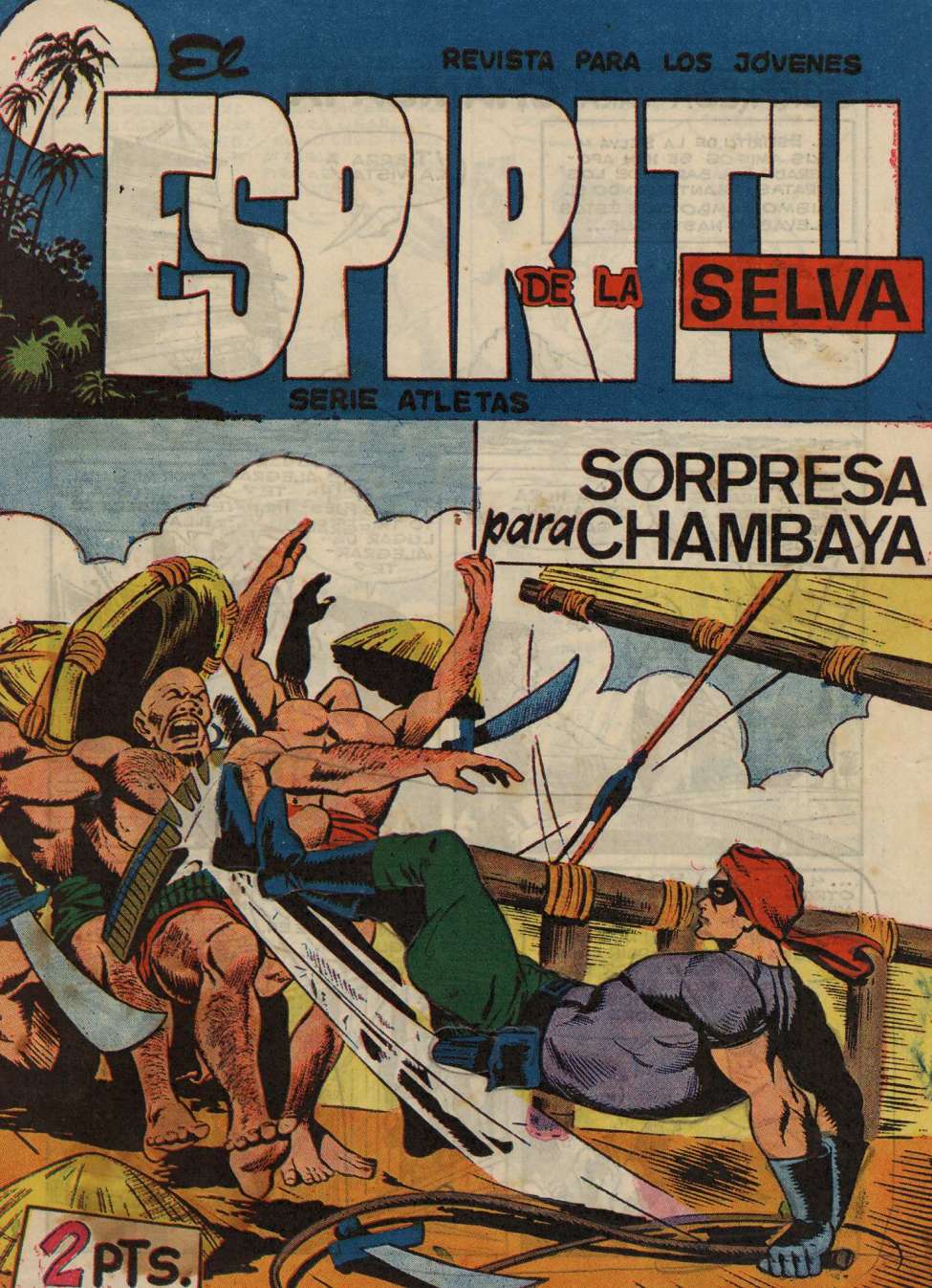 Comic Book Cover For El Espiritu De La Selva 72 - Sorpresa Para Chambaya