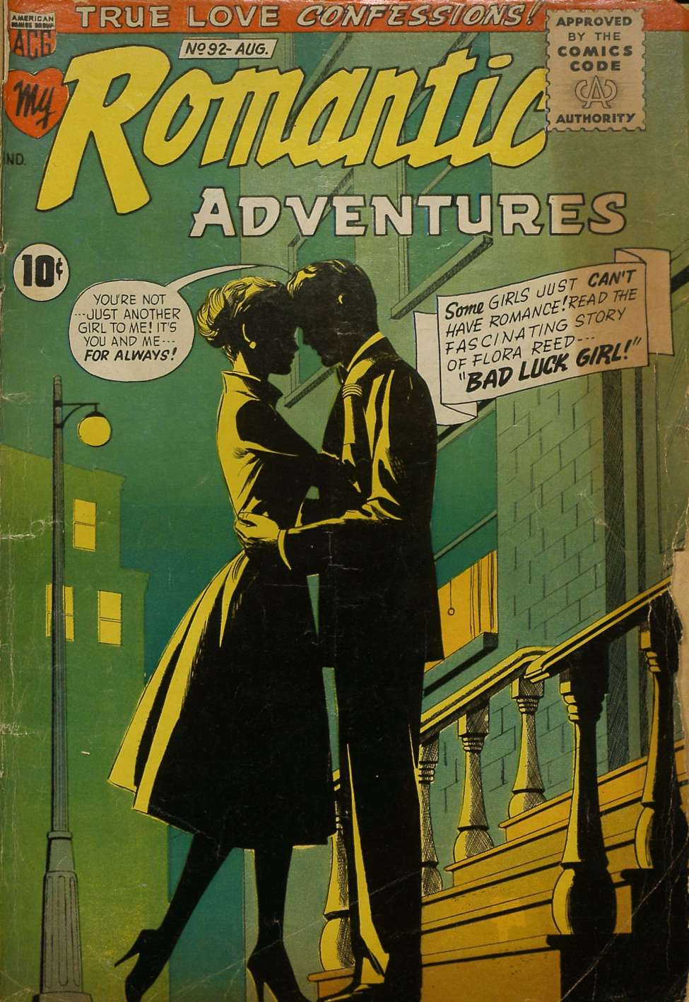 Comic Book Cover For My Romantic Adventures 92