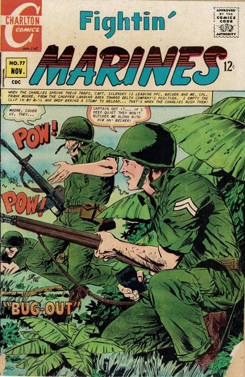 Book Cover For Fightin' Marines 77