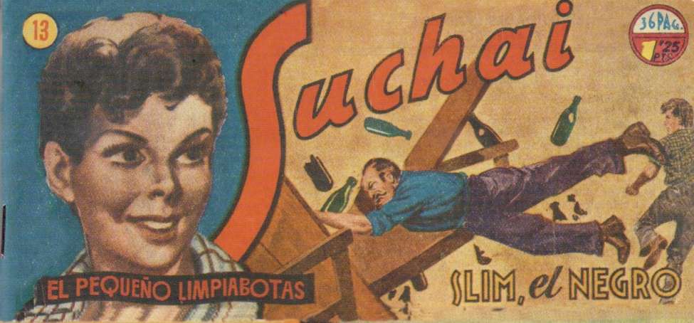 Comic Book Cover For Suchai 13 - Slim, el Negro