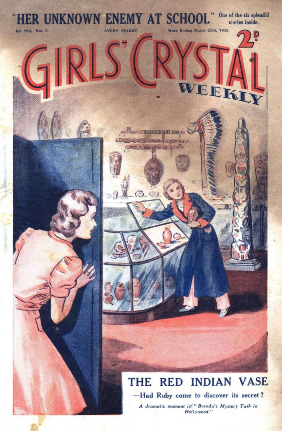 Comic Book Cover For Girls' Crystal 179 - The Bandit's Daughter