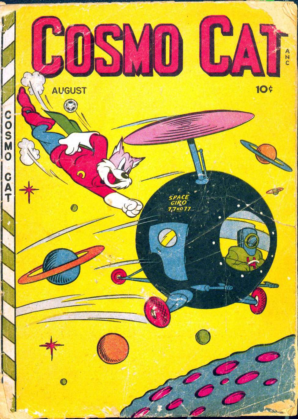 Book Cover For Cosmo Cat 8 - Version 2