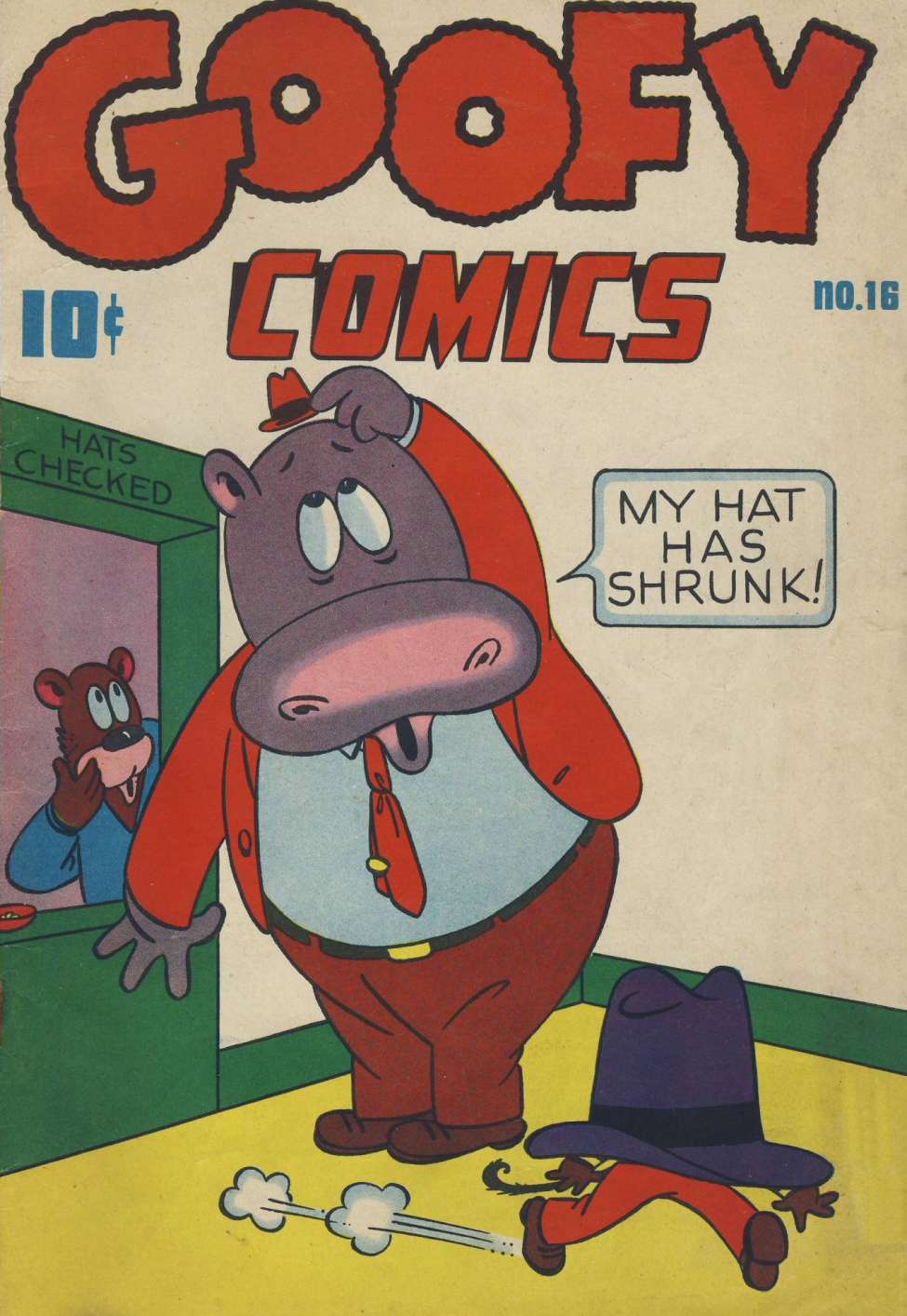Comic Book Cover For Goofy Comics 16 - Version 2