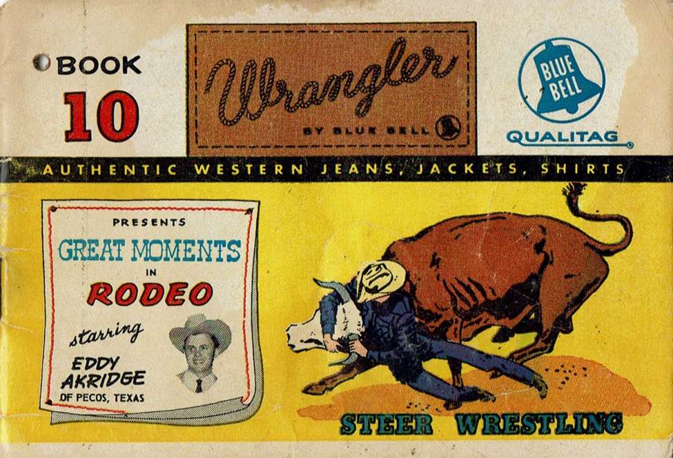 Book Cover For Wrangler Great Moments in Rodeo 10