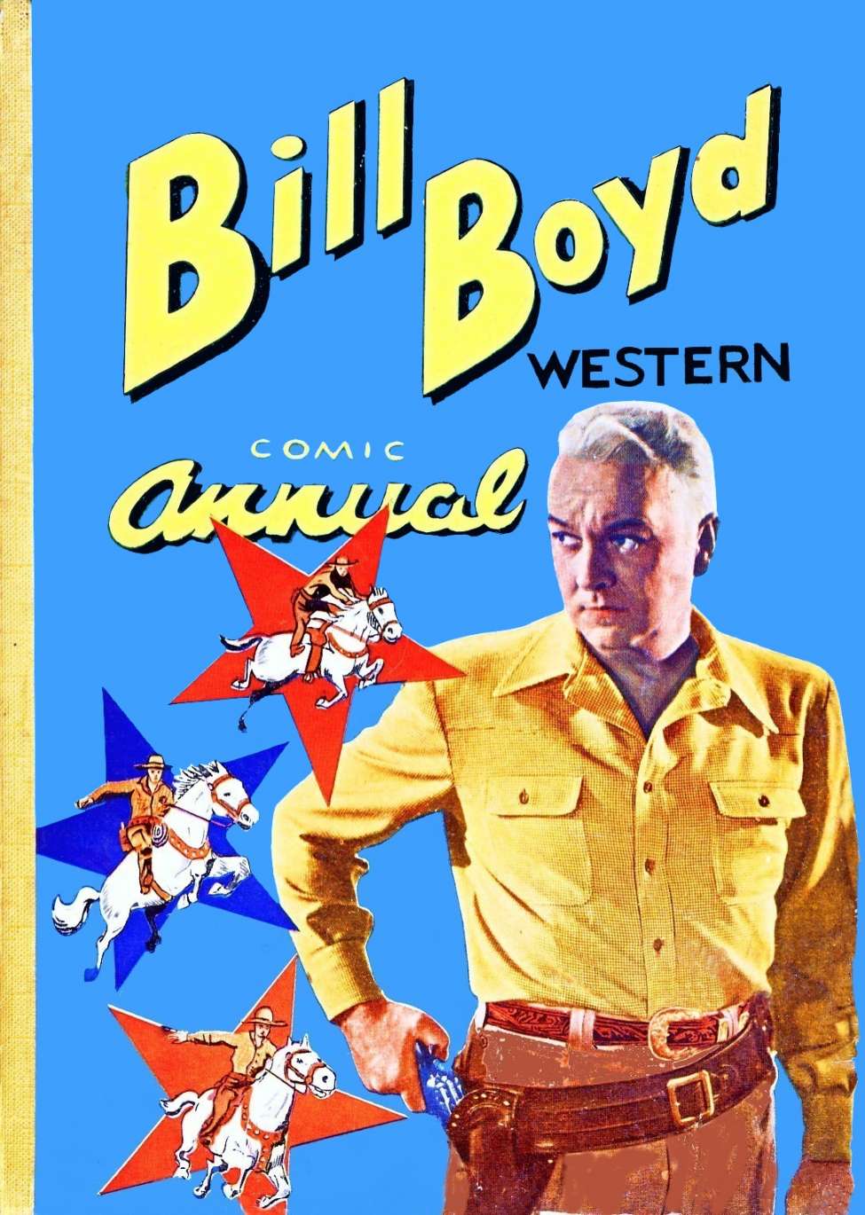 Comic Book Cover For Bill Boyd Western Comic Annual
