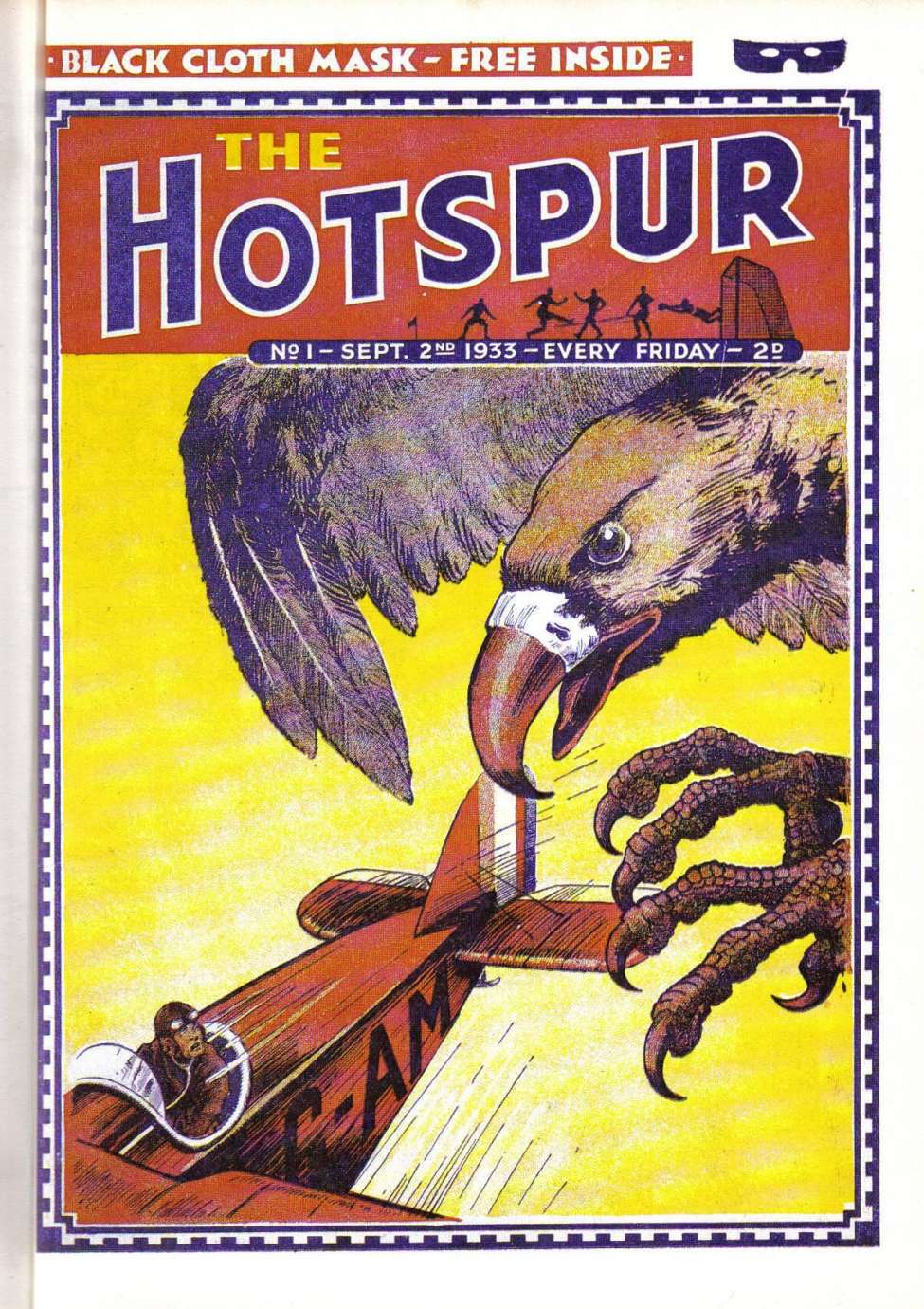 Comic Book Cover For The Hotspur 1