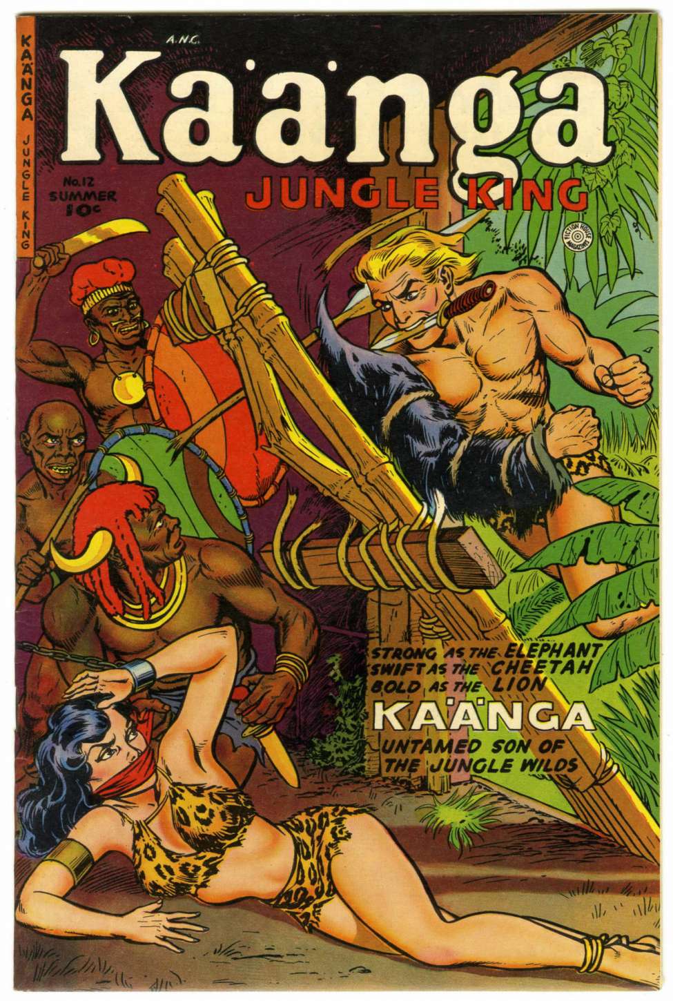 Comic Book Cover For Kaänga Comics 12