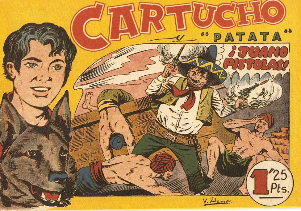 Comic Book Cover For Cartucho y Patata 10 - Juano Pistolas