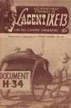 Cover For L'Agent IXE-13 v2 121 - Document H-34