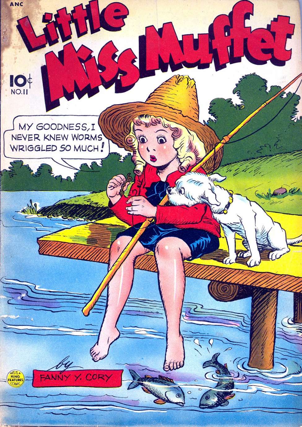 Book Cover For Little Miss Muffet 11