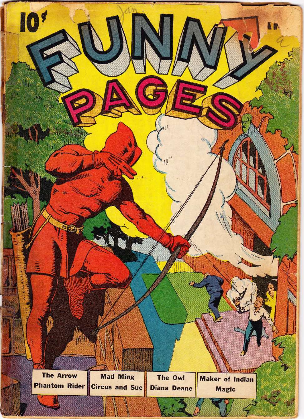 Book Cover For Funny Pages v4 1