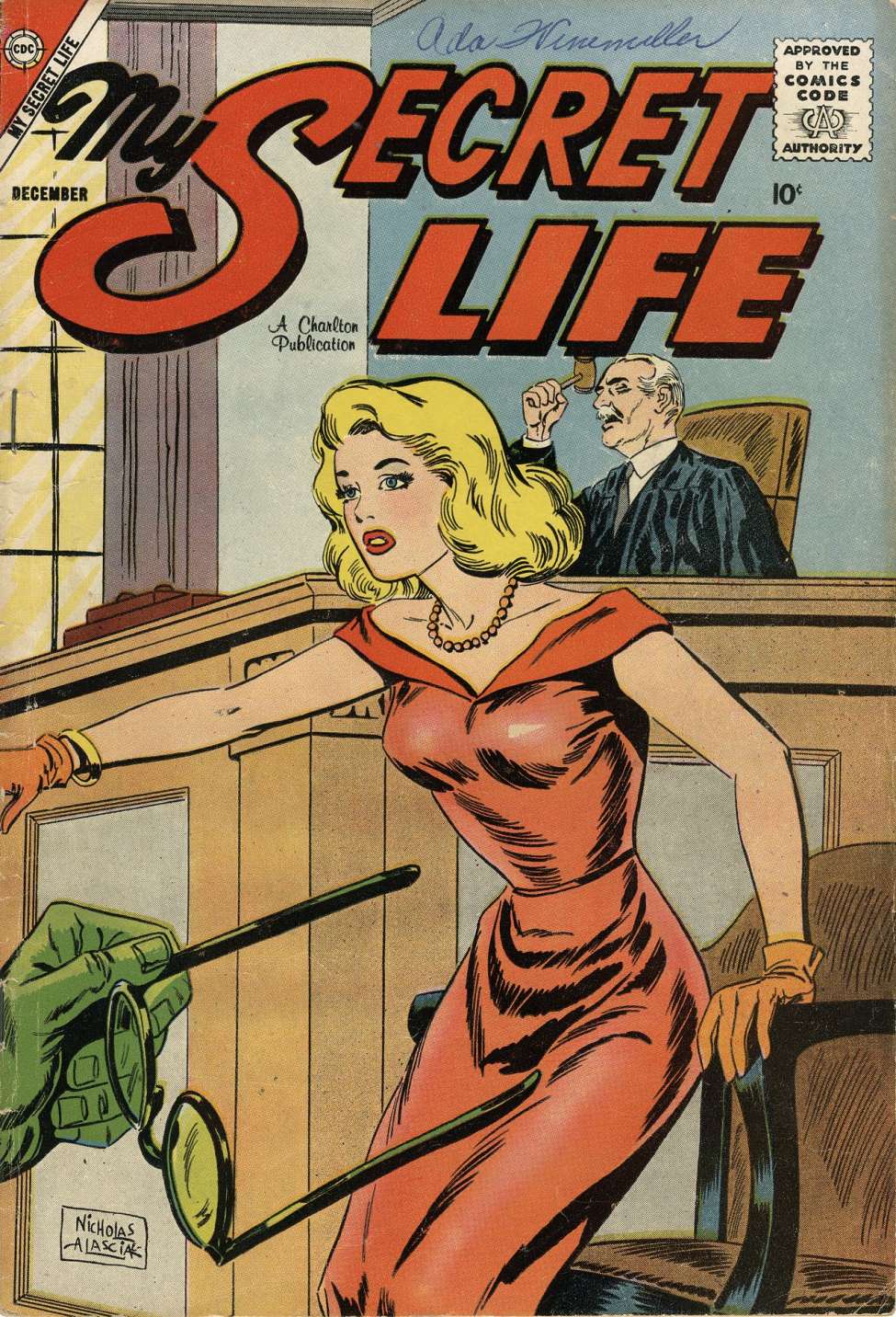 Comic Book Cover For My Secret Life 26