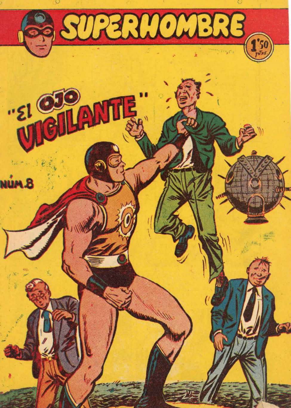 Comic Book Cover For SuperHombre 8 El Ojo Vigilante