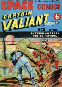 Large Thumbnail For Space Comics (Captain Valiant) 75