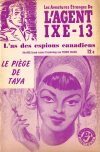 Cover For L'Agent IXE-13 v2 606 - Le piège de Taya