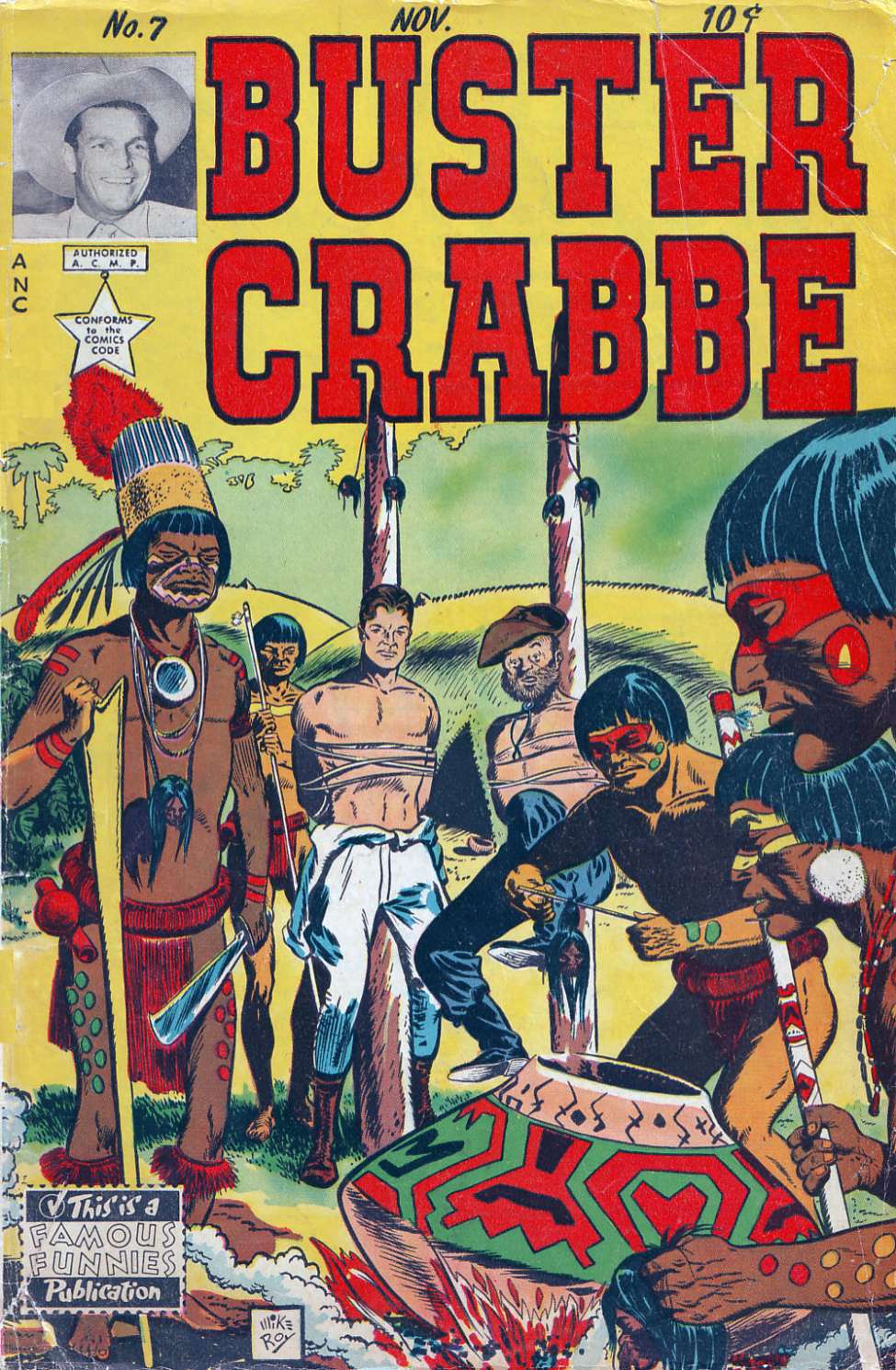 Comic Book Cover For Buster Crabbe 7