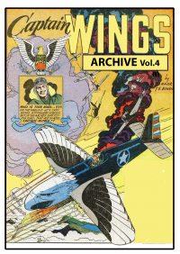 Large Thumbnail For Captain Wings Archive Vol.4 (Fiction House)