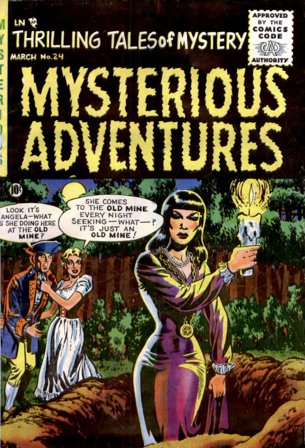 Book Cover For Mysterious Adventures 24