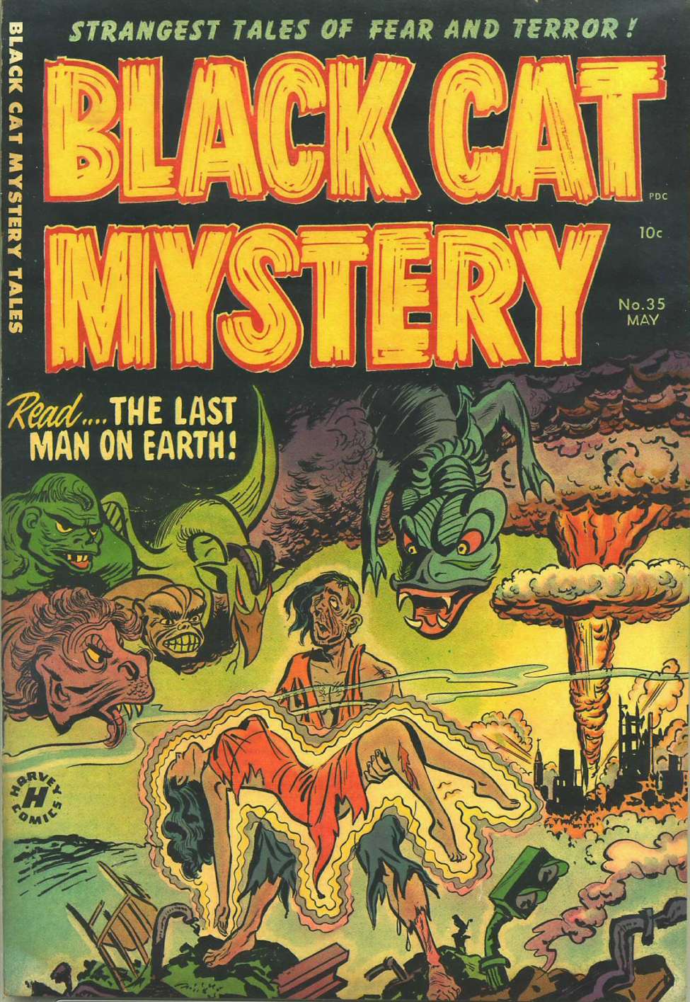 Comic Book Cover For Black Cat 35 (Mystery)