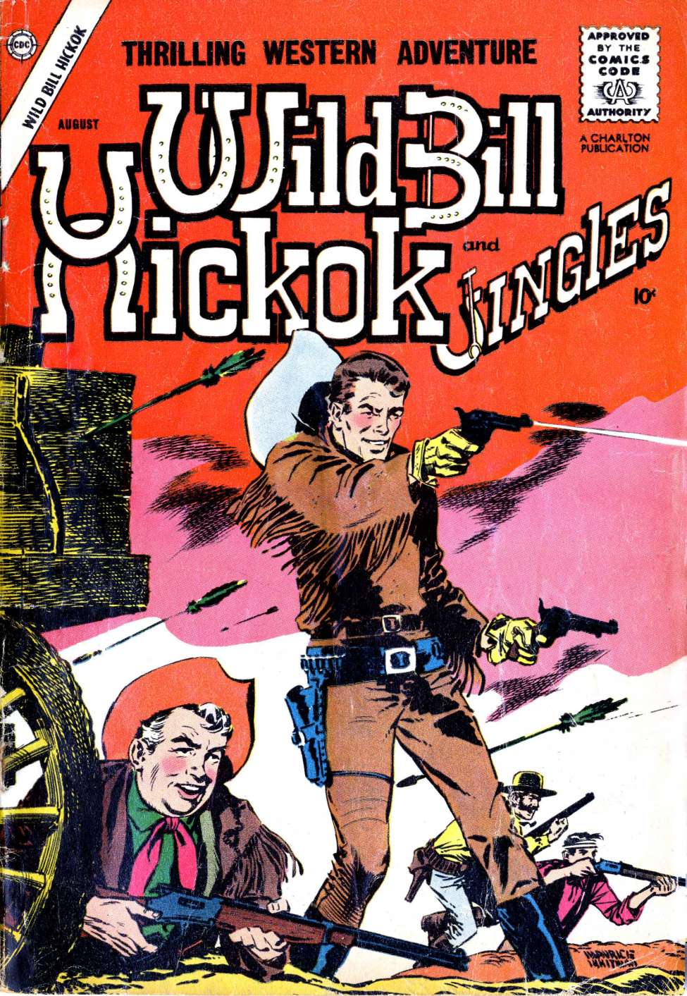 Comic Book Cover For Wild Bill Hickok and Jingles 68 - Version 1