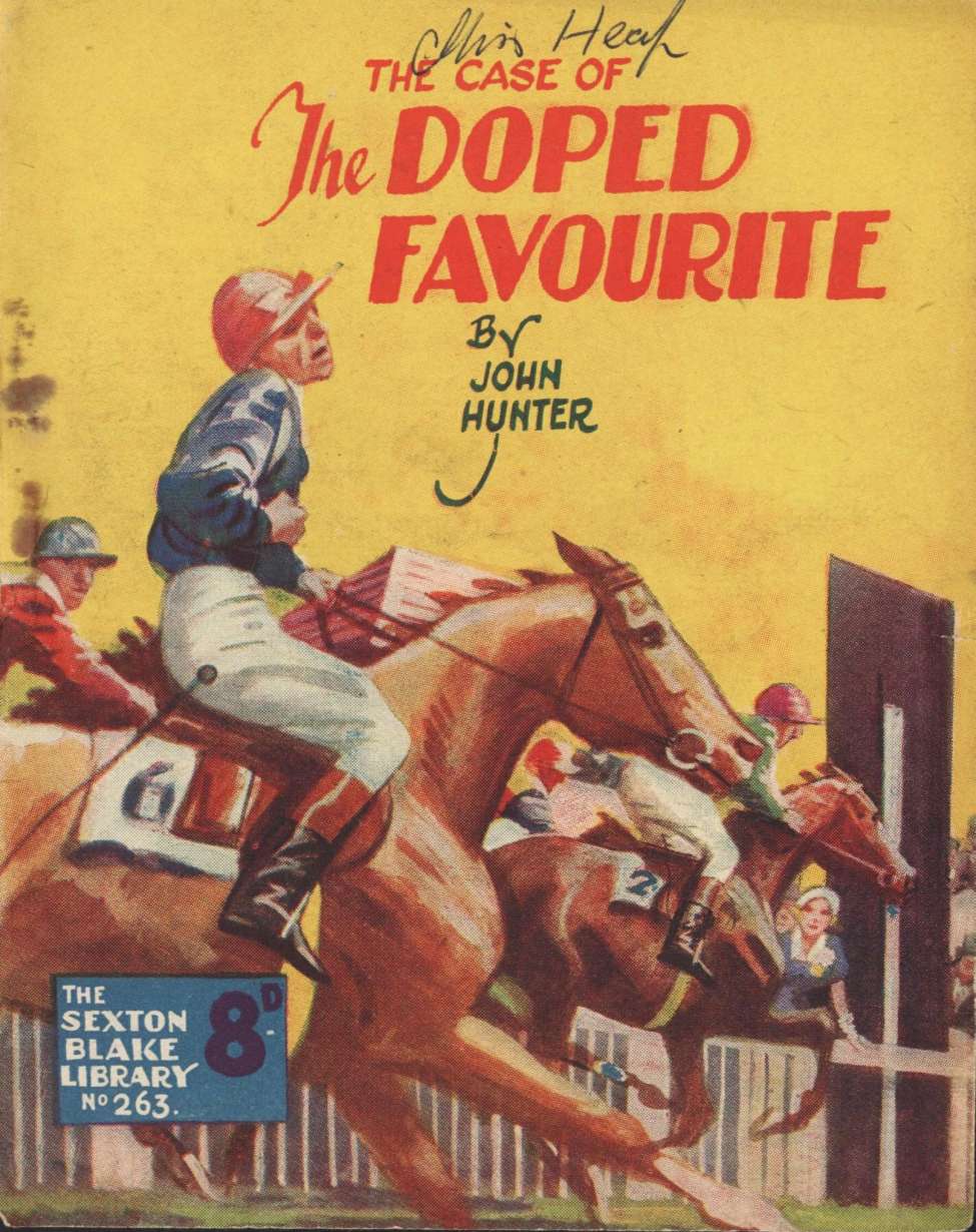 Comic Book Cover For Sexton Blake Library S3 263 - The Case of the Doped Favourite