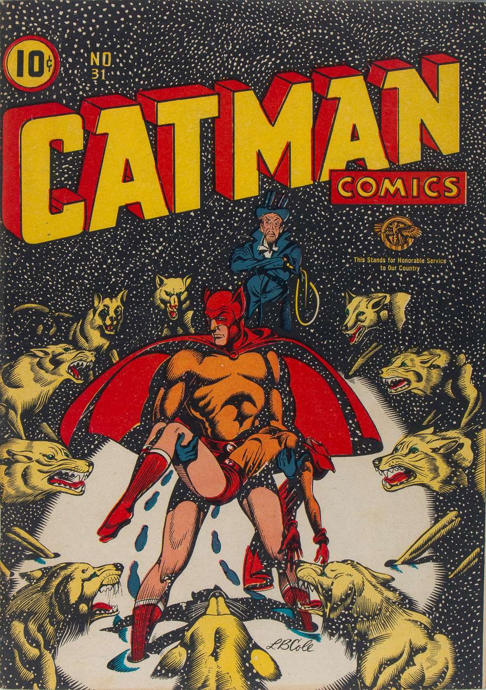 Book Cover For Cat-Man Comics 31 (alt)