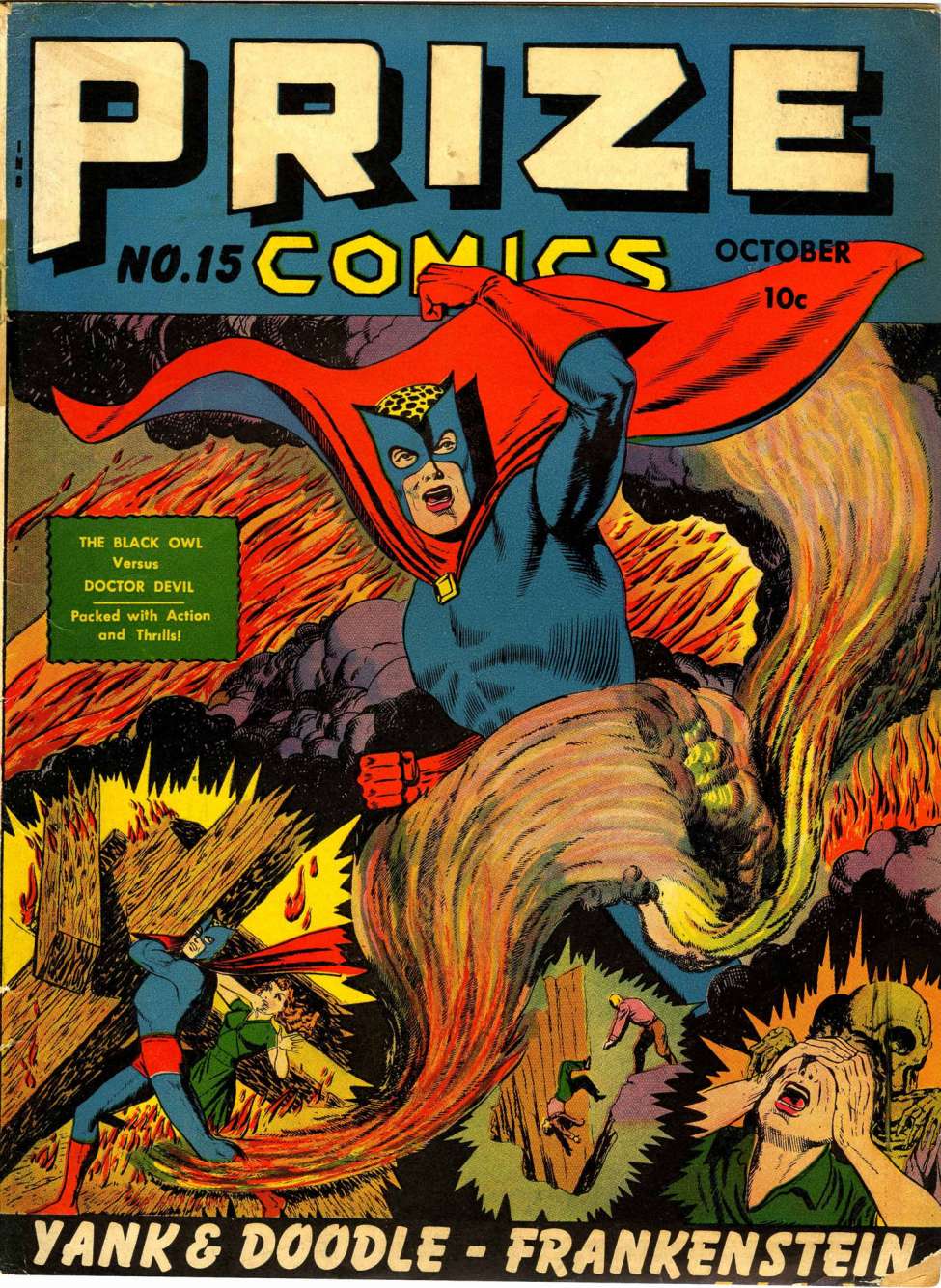 Comic Book Cover For Prize Comics 15