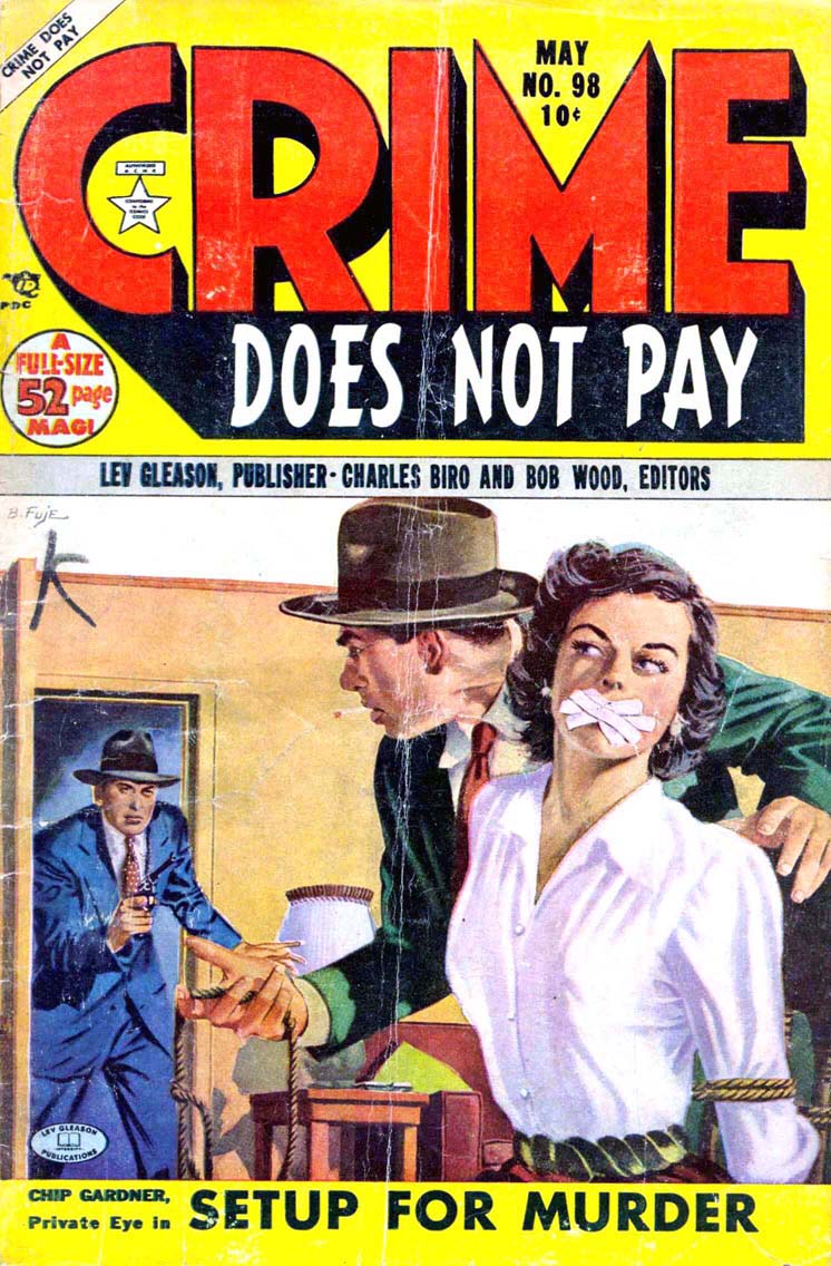 Book Cover For Crime Does Not Pay 98