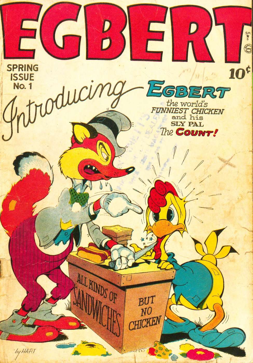 Book Cover For Egbert 1 - Version 2