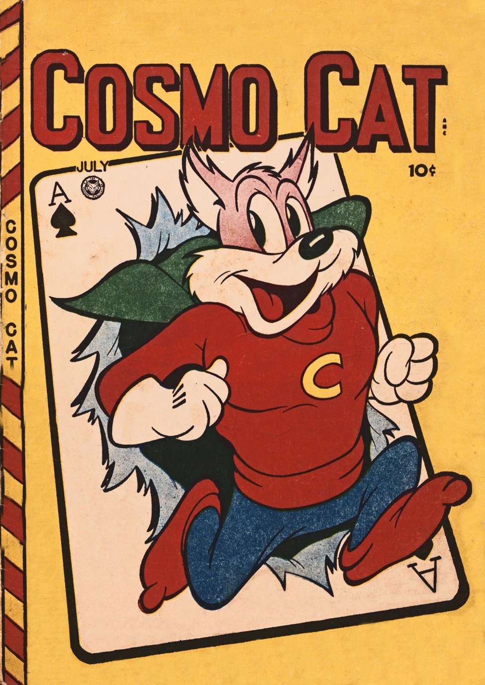 Comic Book Cover For Cosmo Cat 7 - Version 2