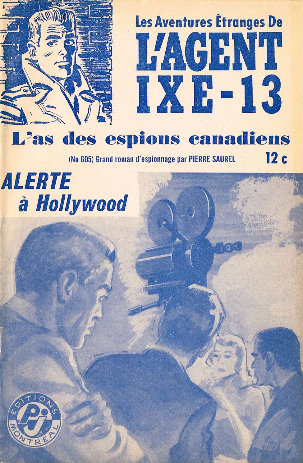 Book Cover For L'Agent IXE-13 v2 605 - Alerte à Hollywood