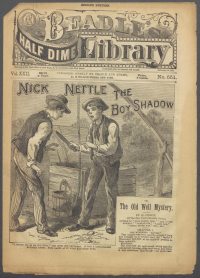 Large Thumbnail For Beadle's Half Dime Library 551 - Nick Nettle, the Boy Shadow