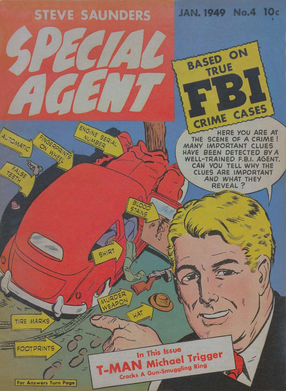 Comic Book Cover For Special Agent 4