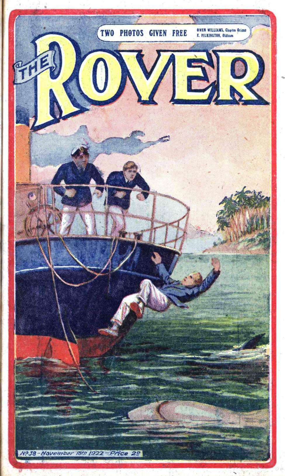 Comic Book Cover For The Rover 38