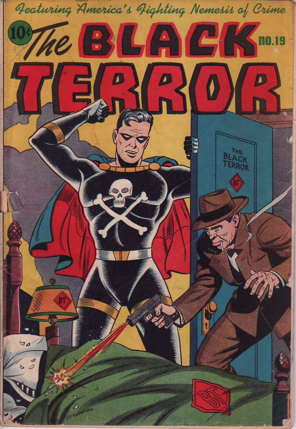 Book Cover For The Black Terror 19