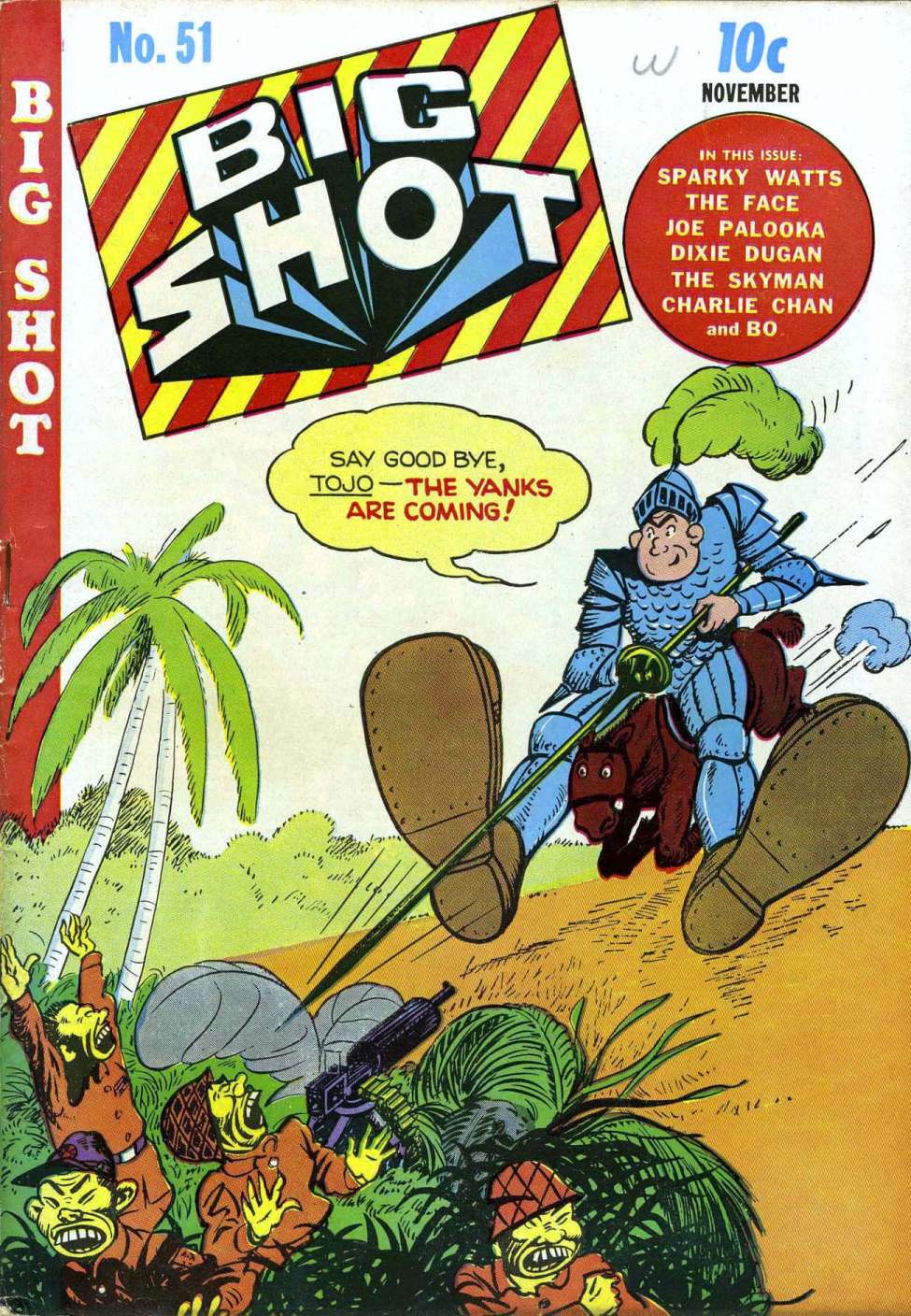 Comic Book Cover For Big Shot 51
