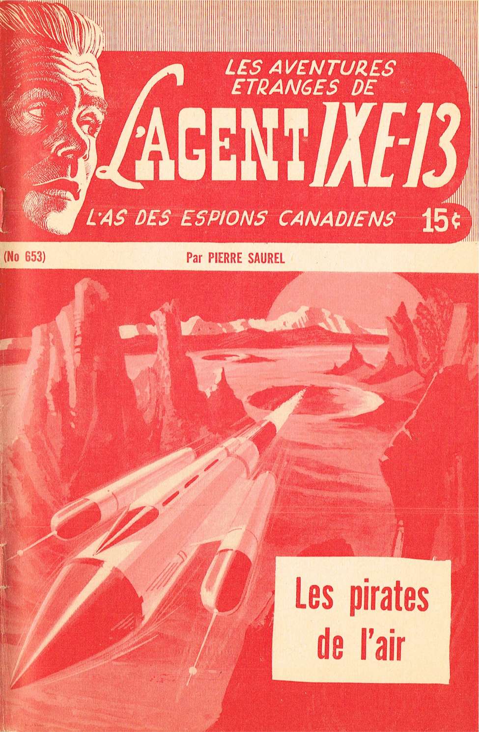 Book Cover For L'Agent IXE-13 v2 653 - Les pirates de l'air