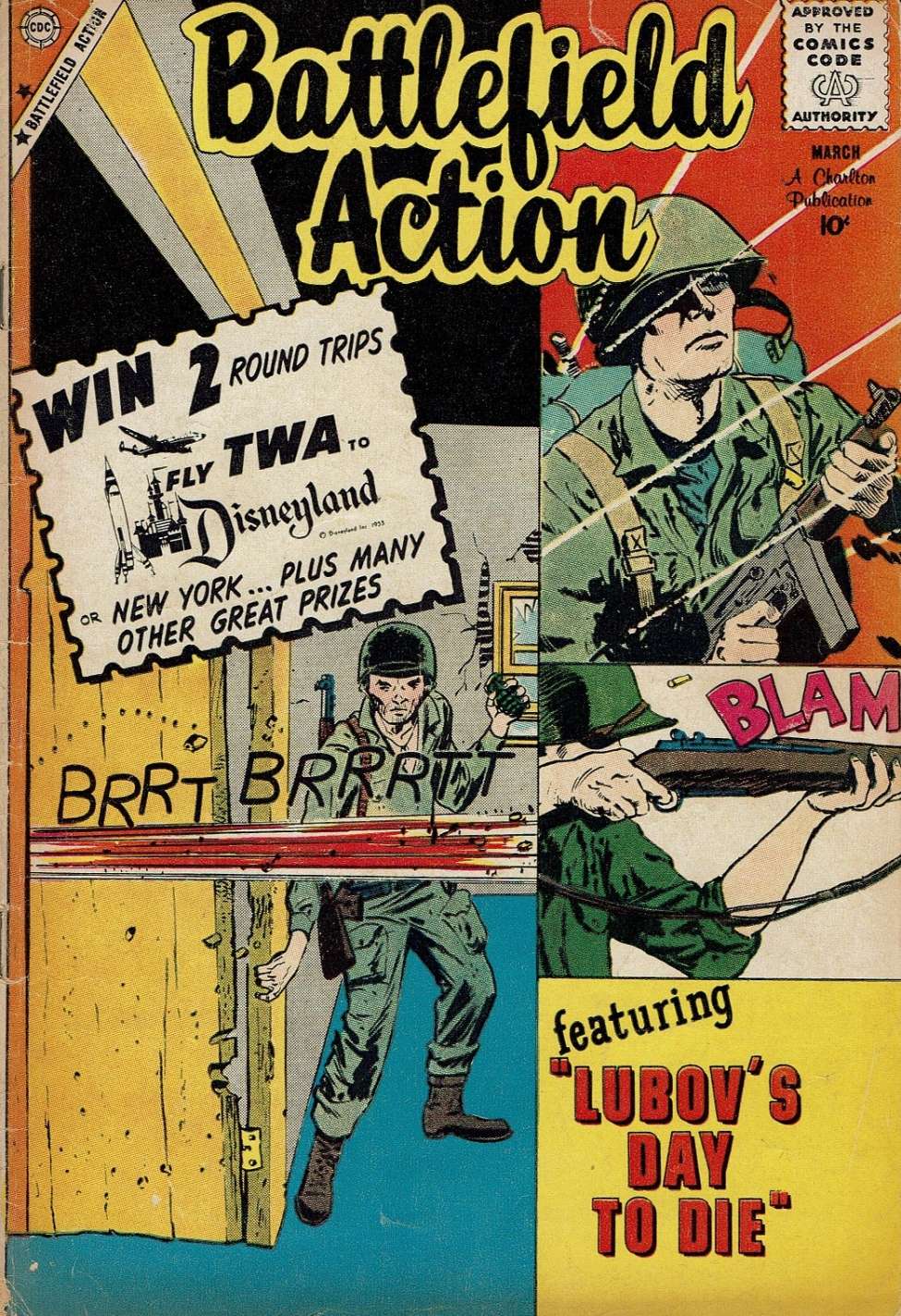 Comic Book Cover For Battlefield Action 29