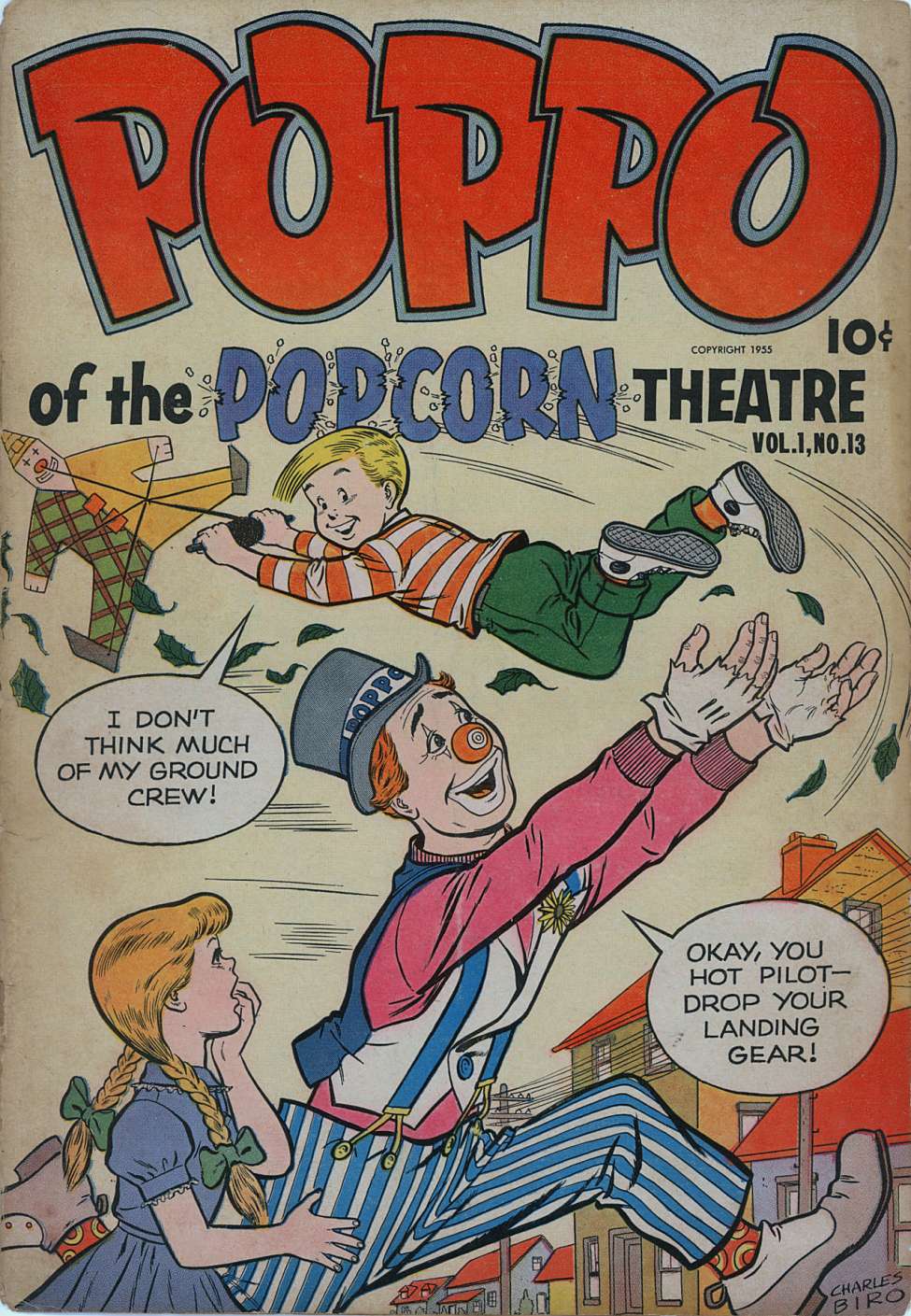 Comic Book Cover For Poppo of the Popcorn Theatre 13
