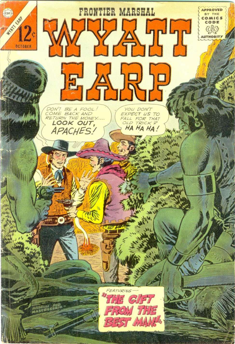 Comic Book Cover For Wyatt Earp Frontier Marshal 60