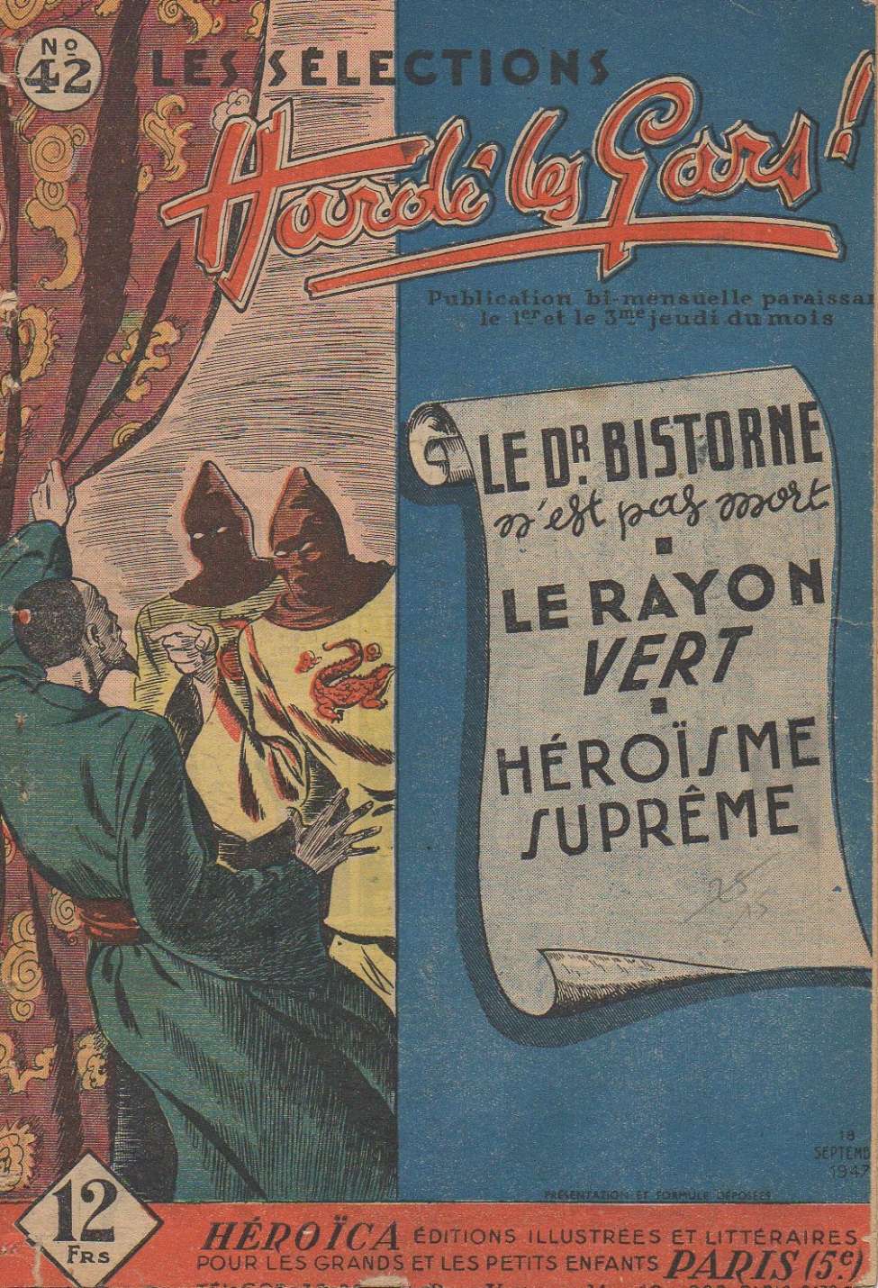 Book Cover For Hardi les Gars 42 - Le Dr Bistorne n'est pas mort