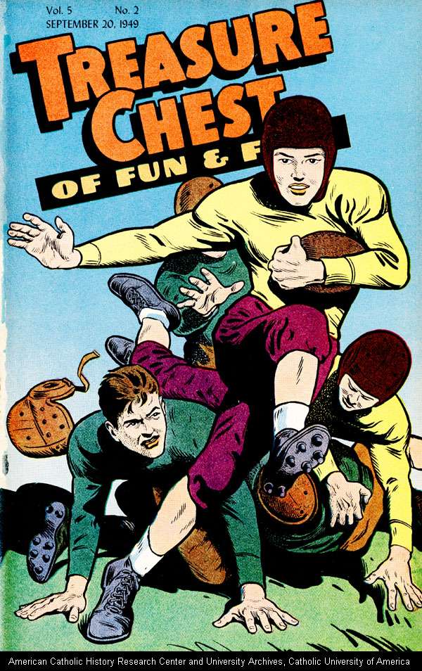 Comic Book Cover For Treasure Chest of Fun and Fact v5 2