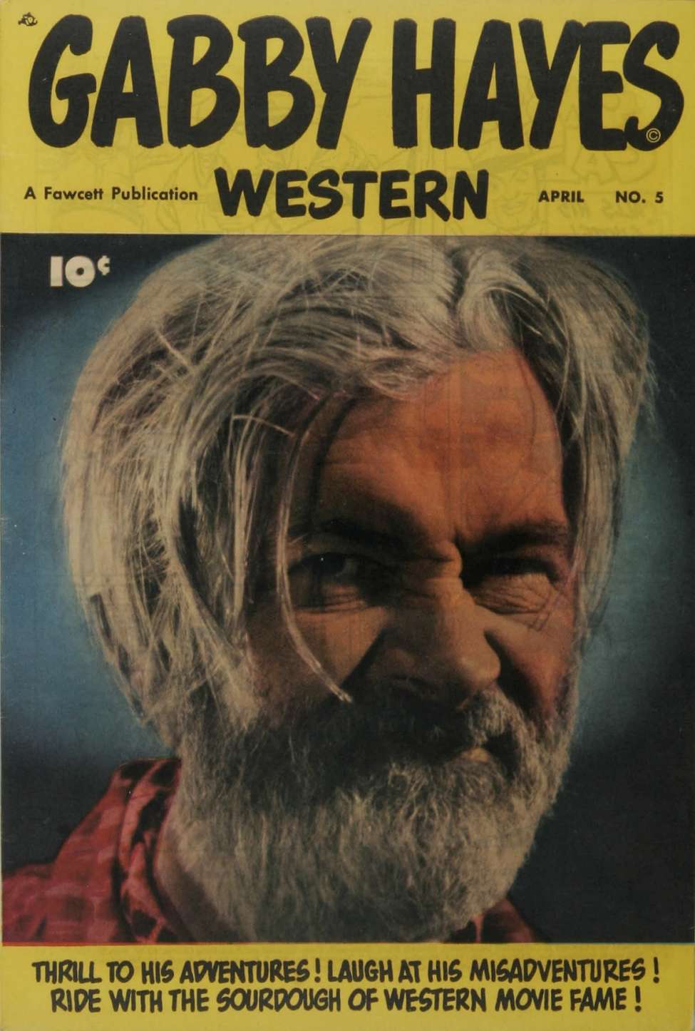 Comic Book Cover For Gabby Hayes Western 5